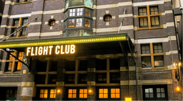 Lunch at Flight Club, The Rocks